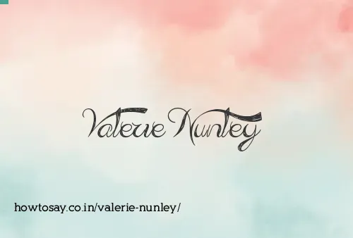 Valerie Nunley