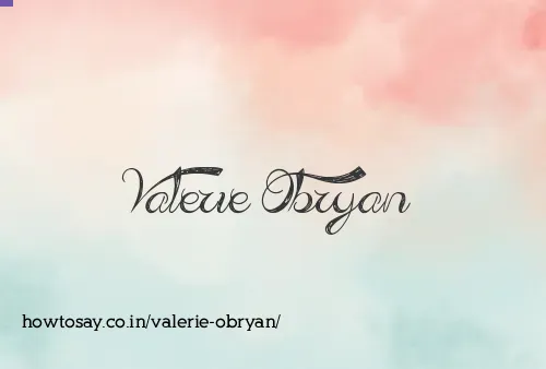 Valerie Obryan