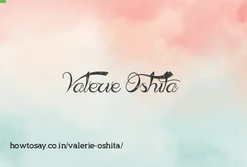 Valerie Oshita