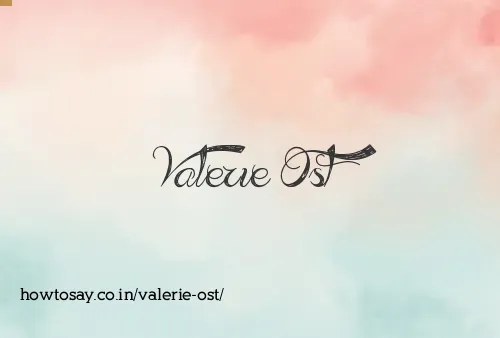 Valerie Ost