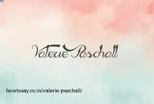 Valerie Paschall