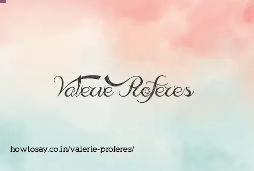 Valerie Proferes