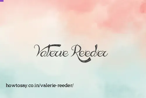 Valerie Reeder