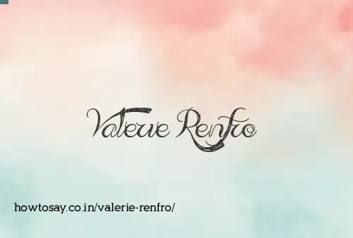 Valerie Renfro