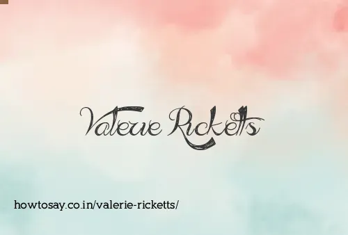 Valerie Ricketts