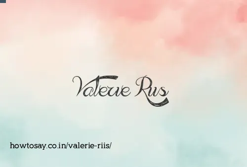 Valerie Riis