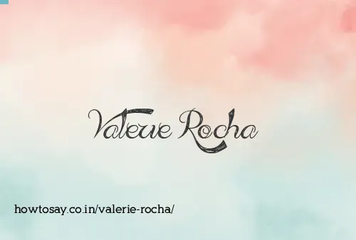 Valerie Rocha