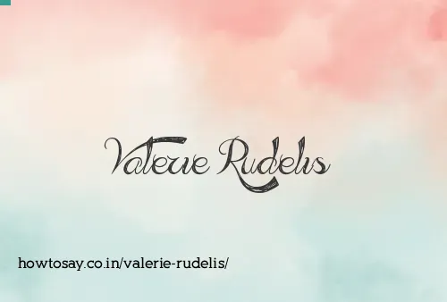 Valerie Rudelis