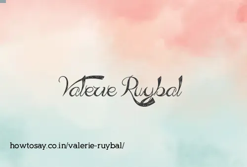 Valerie Ruybal