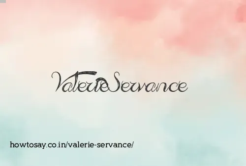 Valerie Servance