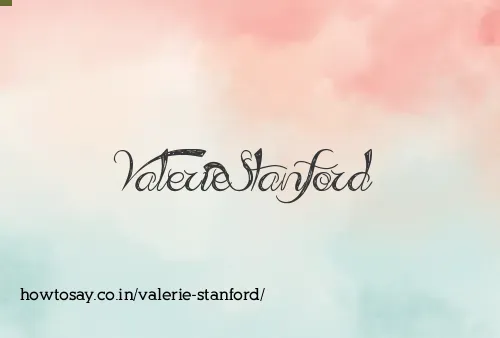 Valerie Stanford
