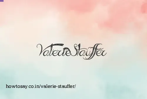 Valerie Stauffer
