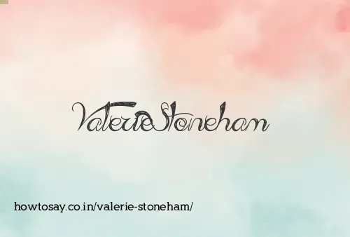 Valerie Stoneham