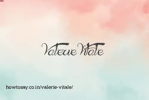 Valerie Vitale