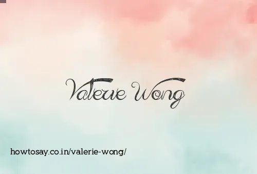 Valerie Wong