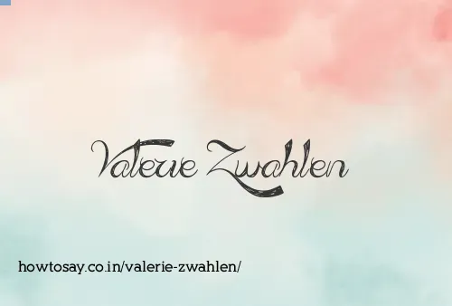 Valerie Zwahlen