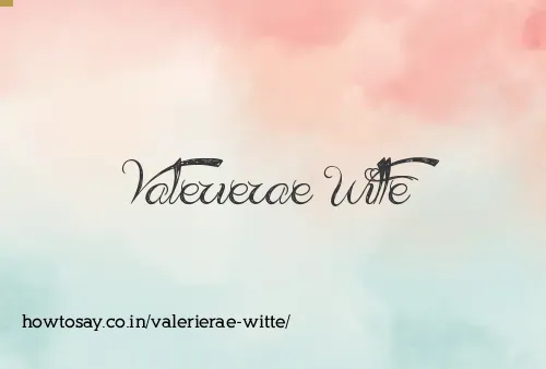 Valerierae Witte