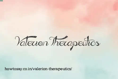 Valerion Therapeutics