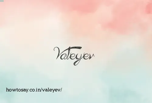Valeyev