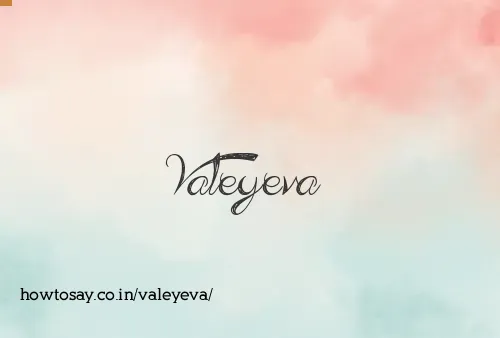 Valeyeva