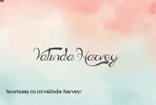 Valinda Harvey