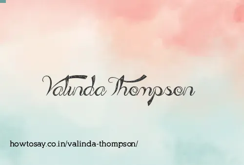 Valinda Thompson