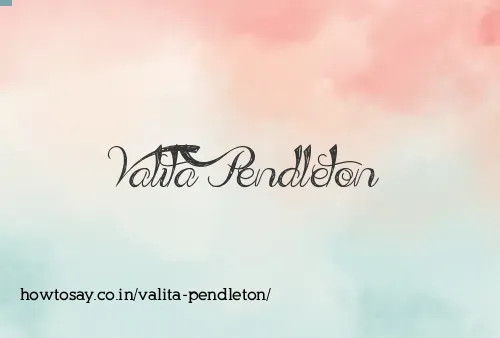 Valita Pendleton