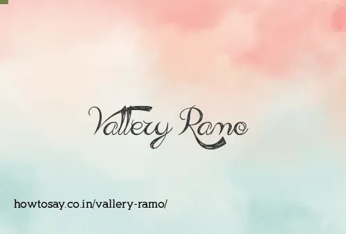 Vallery Ramo