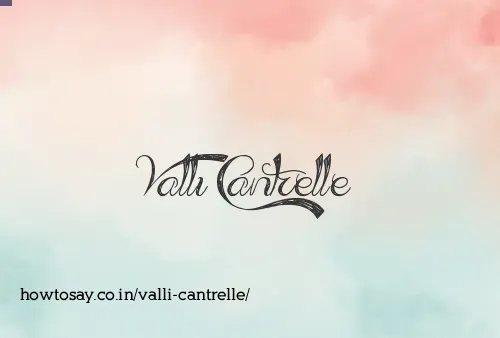 Valli Cantrelle