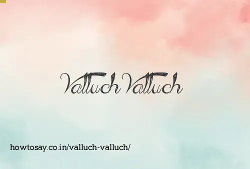 Valluch Valluch