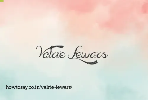 Valrie Lewars