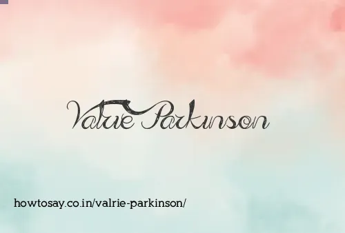 Valrie Parkinson