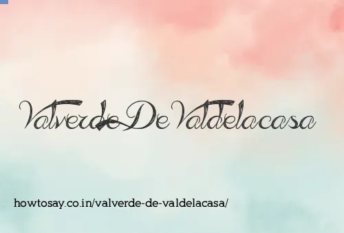 Valverde De Valdelacasa