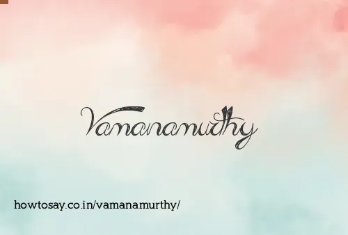 Vamanamurthy