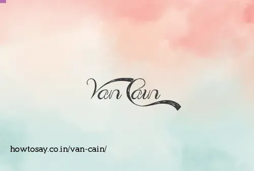 Van Cain