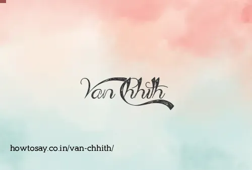 Van Chhith