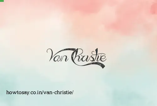 Van Christie