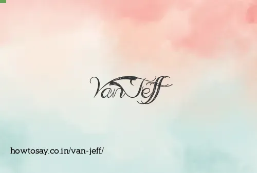 Van Jeff