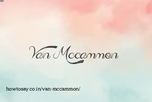 Van Mccammon