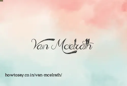 Van Mcelrath