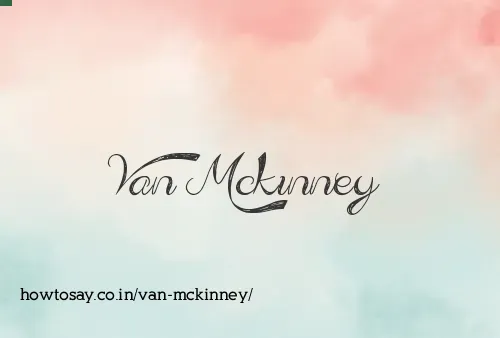 Van Mckinney