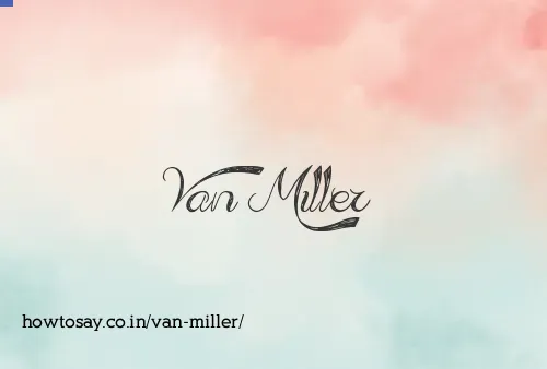 Van Miller