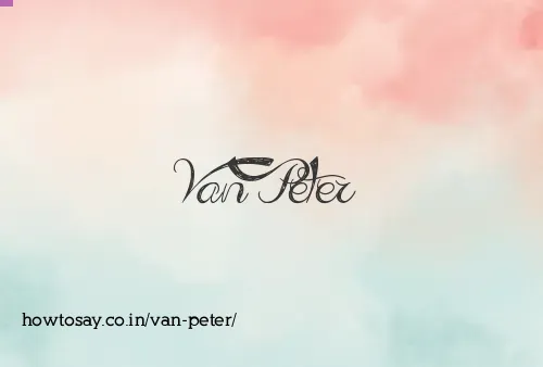 Van Peter
