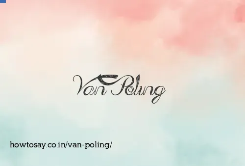 Van Poling