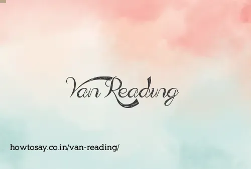Van Reading