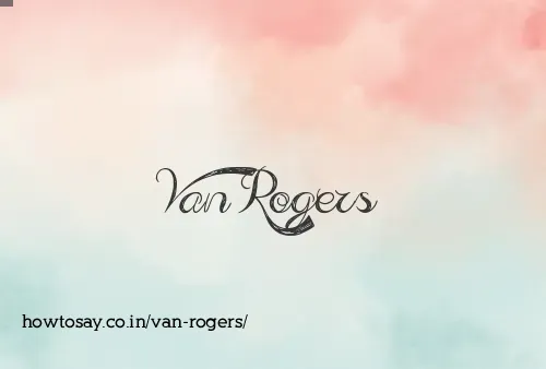 Van Rogers