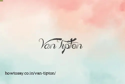 Van Tipton