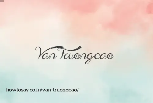 Van Truongcao