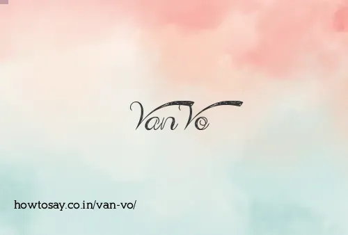 Van Vo