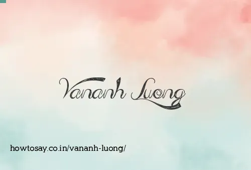 Vananh Luong
